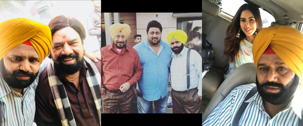 Karamjit Anmol On The Sets Of Carry On Jatta 2