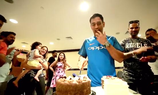 ms dhoni birthday