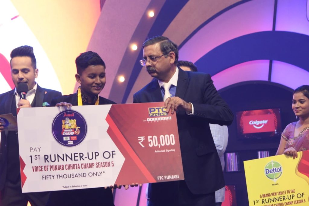voice of punjab 1st runner up
