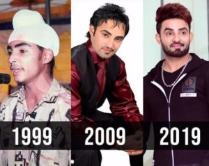 Resham Anmol his twenty year back picture as 20 year plus challenge 