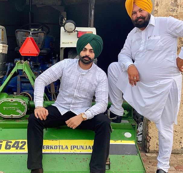 jordan sandhu with father