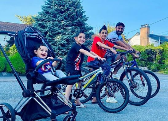 gippy grewal shared his son pic