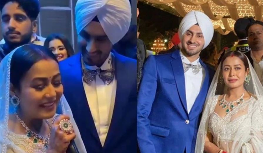 inside pic of nehupreet wedding reception in punjab