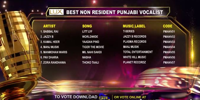 nonination for best non resident punjabi vocalist pic