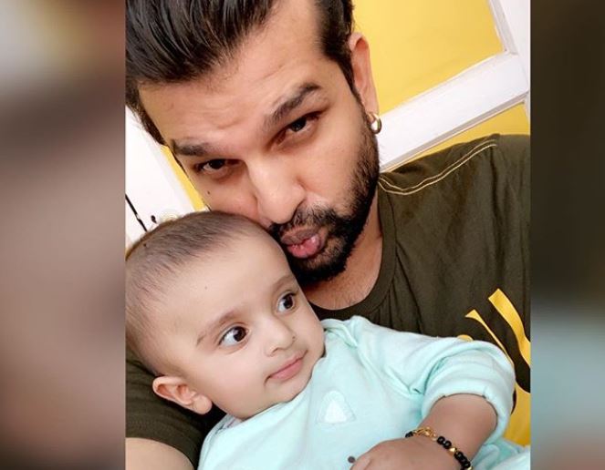 yuvraj hans with hredaan hans