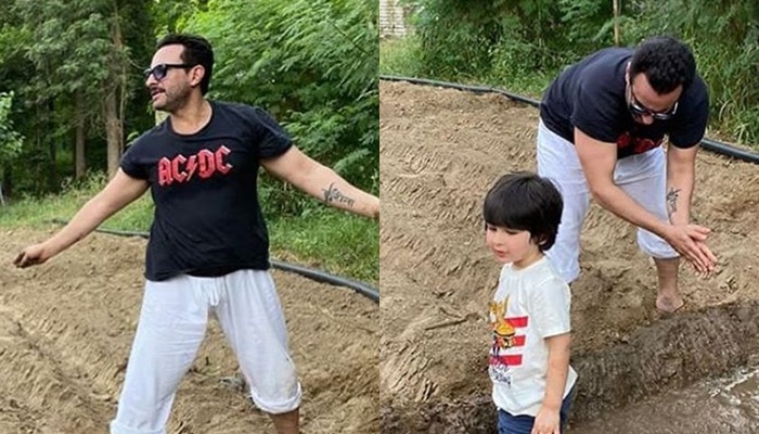 Saif Ali Khan and Tamiur