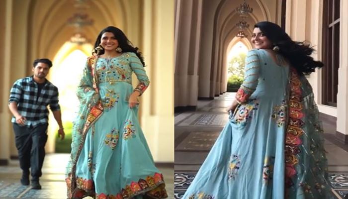 Nimrat Khaira Made Cute Video On Hindi Song 'Dhadak'