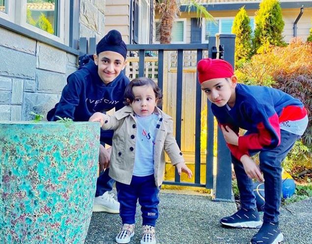 gippy grewal sons ekom shinda and gurbaaz