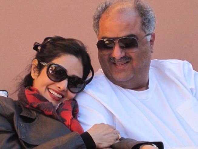 shridev and bony kapoor