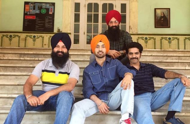 inside pic of diljit dosanjh instagram