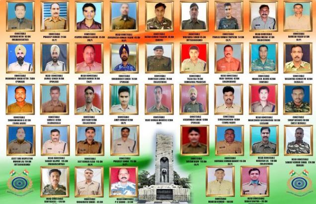 inside image of tributes pulwama terror attack