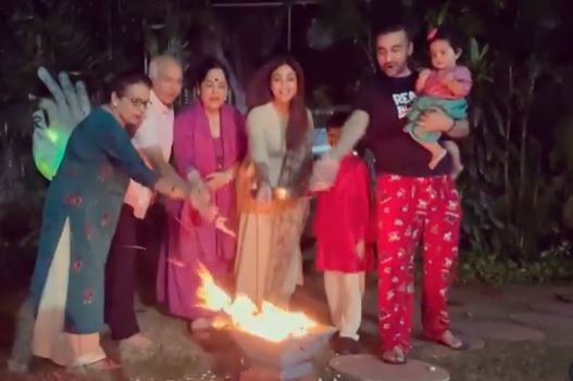 shilpa shetty kundra lorhi celebration image