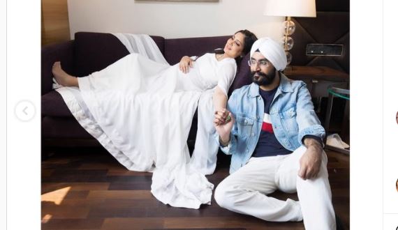 inside image of harshdeep kaur wished happy wedding anniversary