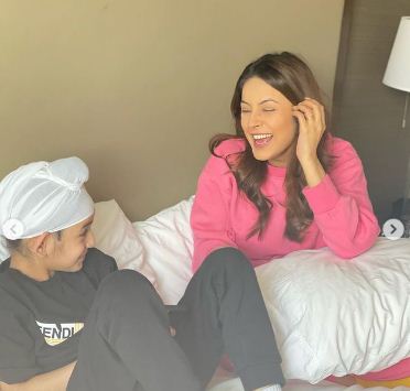 shehnaaz gill and shinda grewal