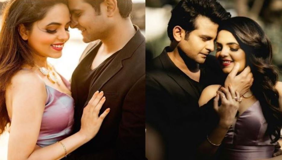 inside image of comdey queen sughandha and sanket