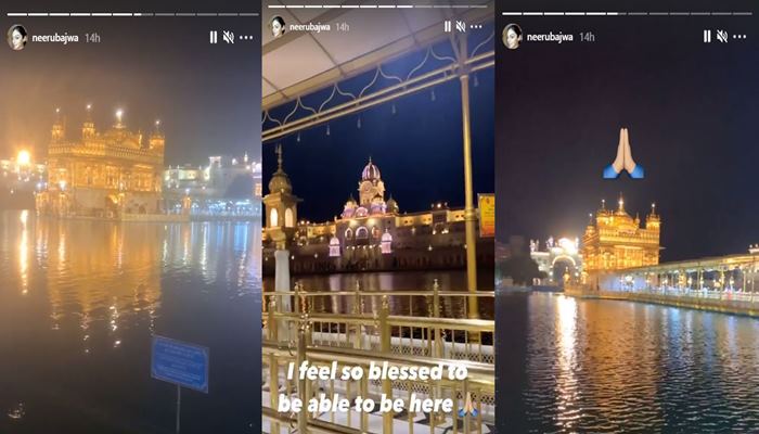 inside image of neeru bajwa golden temple