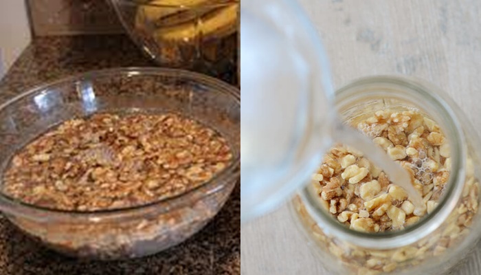 soaked walnuts