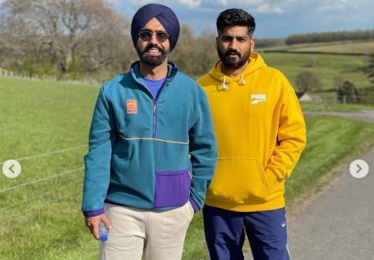ammy virk and jagdeep sidhu on uk