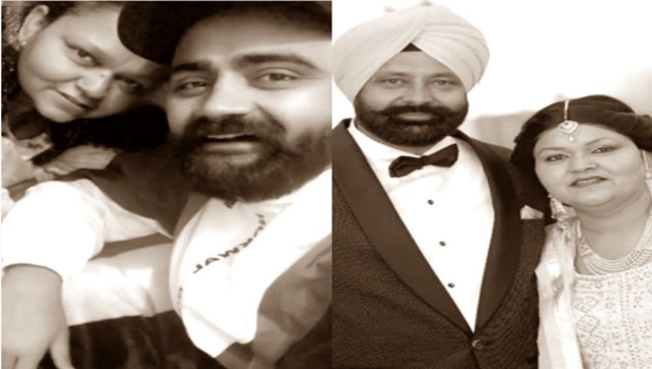 singer amrit mann with mom dada