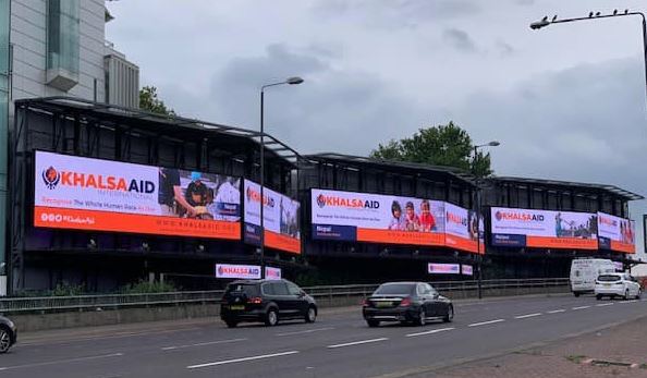 inside image of ravi singh khalsa posted thanks note for love and respect