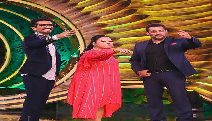 BHARTI & Harsh with Salman Khan
