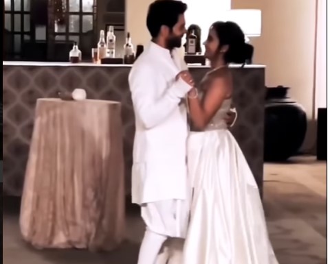 inside image of rajkumar and his girlfried got engagement