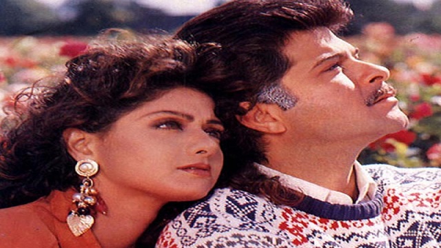 Anil Kapoor and Sridevi in movie Lamhe