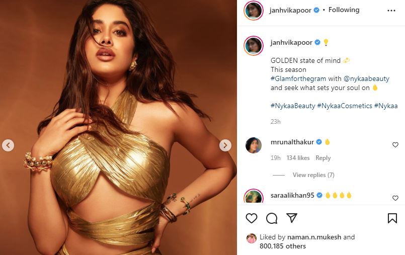 inside image of janhvi kapoor