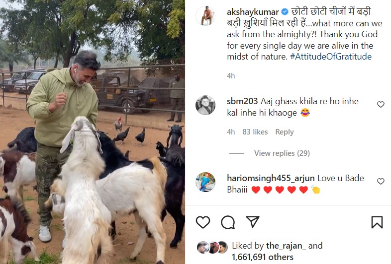 akshay kumra latest video