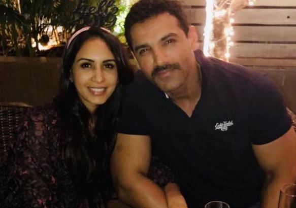 johna abraham and his wife priya covid postive