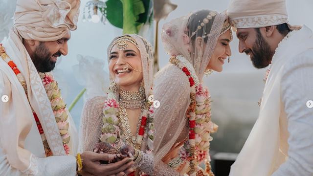 karishma tann wedding pic