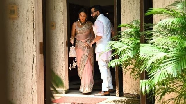 Ranbir Kapoor-Alia Bhatt wedding: Taimur Ali Khan, brother Jeh attend Mama's wedding 