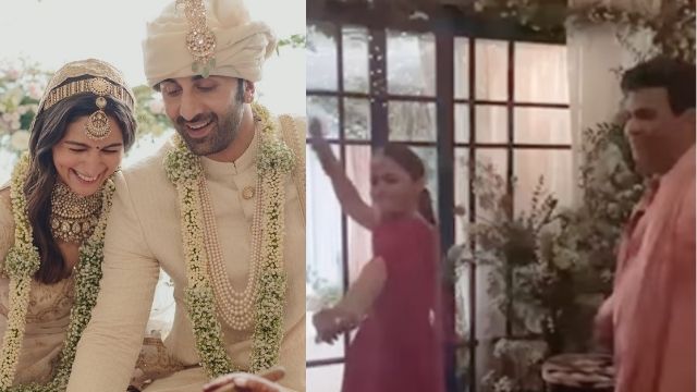 Ranbir Kapoor-Alia Bhatt Wedding: Lovebirds dance to SRK's 'Chhaiya Chhaiya' 