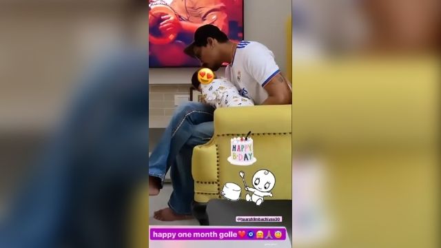 Bharti Singh, Haarsh Limbachiyaa celebrate 1 month birthday of son 'Golla', see pics