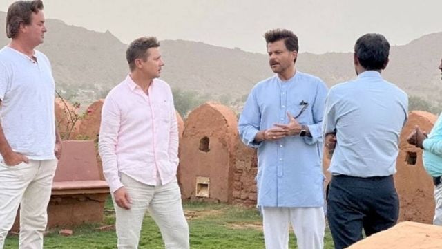 Marvel star Jeremy Renner filming with Anil Kapoor in Alwar 