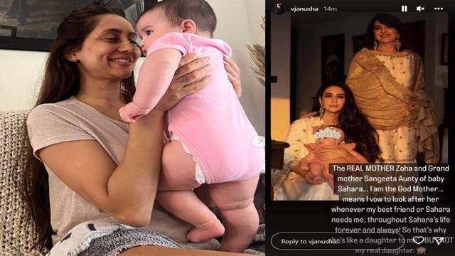 Anusha Dandekar gives the truth about god daughter