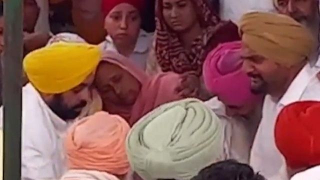 Punjab CM Bhagwant Mann meets Sidhu Moose Wala's parents; singer's father expresses pain