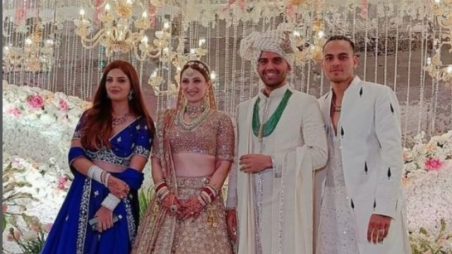 Cricketer Deepak Chahar ties knot with his lady love Jaya Bhardwaj
