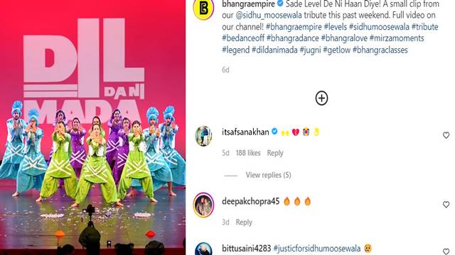 inside image of bhangra video