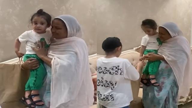 mother charan kaur with gurbaaz