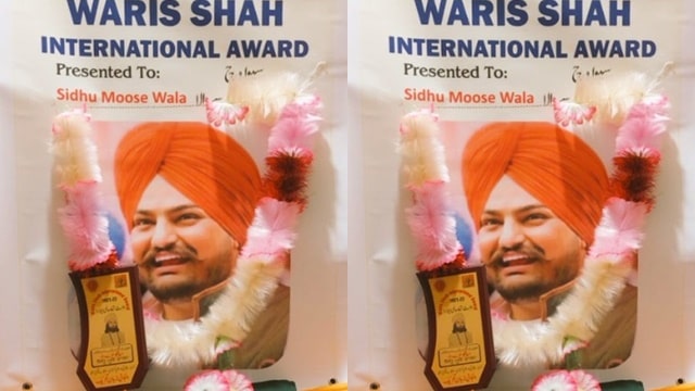 Sidhu Moosewala Honored With Waris Shah International Award By 