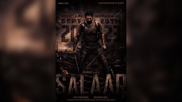 Salaar release date confirmed: Prabhas-starrer to release in September next year 