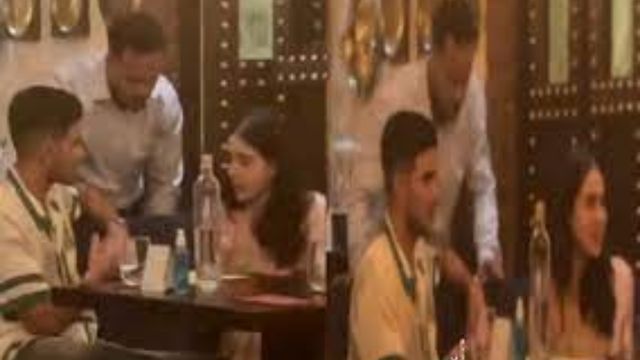 What's cooking here? Sara Ali Khan, Shubman Gill spotted together at a restaurant 