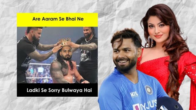 Rustavi Memes As Urvashi Rautela apologises to Rishabh Pant, netizens flood Internet ...