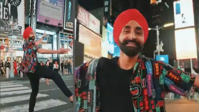 Watch: Sikh man performs Bhangra on 'Mundian To Bach Ke' at Times Square in New York