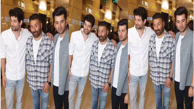 inside image of deol family