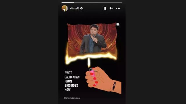 Bigg Boss 16: Ali Fazal demands Sajid Khan's ouster from Salman Khan's reality show