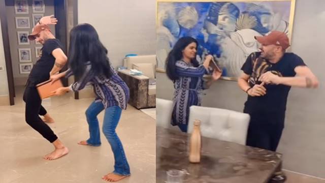 geeta basra and harbhajan singh celebrates their 7th wedding anniversary